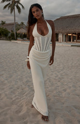 Neeka Maxi Dress - Ivory