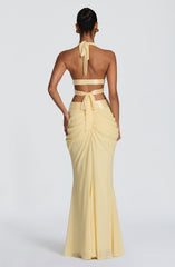 Sophie Maxi Skirt - Lemon
