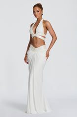 Sophie Maxi Skirt - Ivory