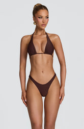 Jodie Bikini Bottom - Plum Brown