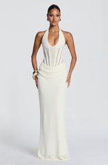 Neeka Maxi Dress - Ivory