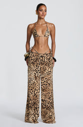 Soleil Pants - Leopard Print