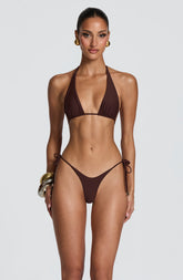 Kiki Bikini Bottom - Plum Brown