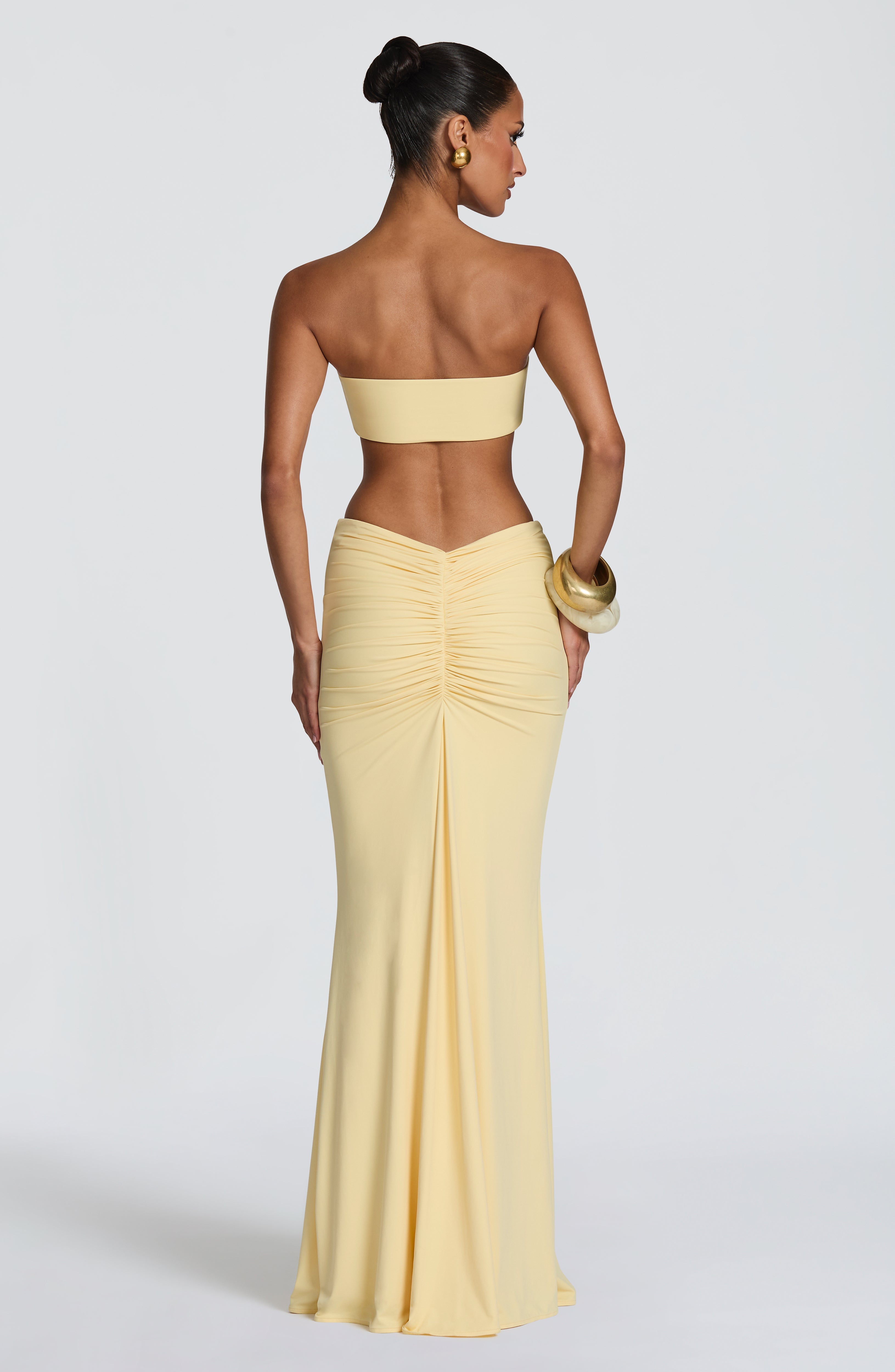 Sonny Maxi Skirt - Lemon