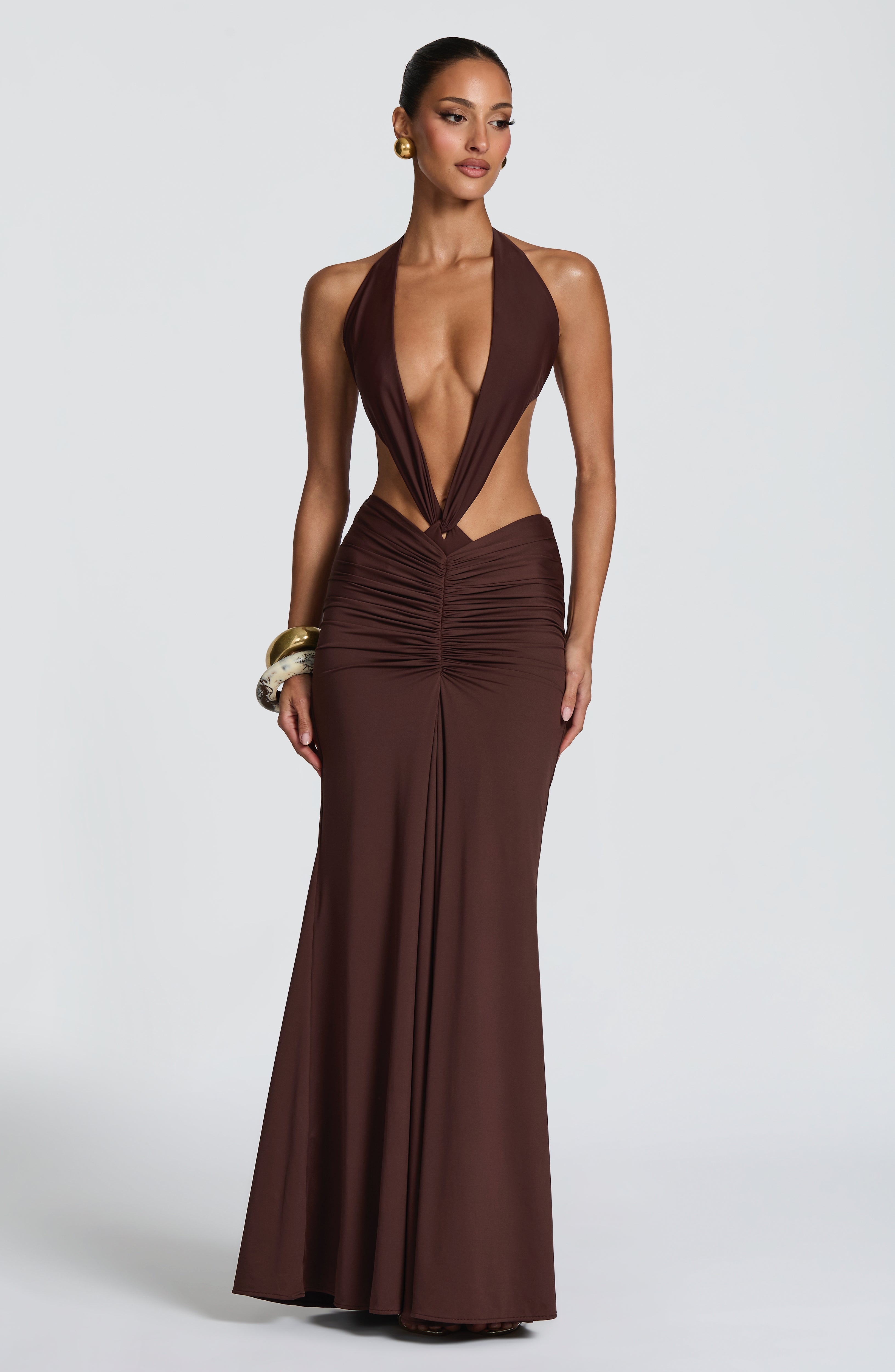 Stella Swimsuit - Plum Brown