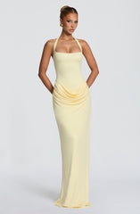Sharona Maxi Dress - Lemon