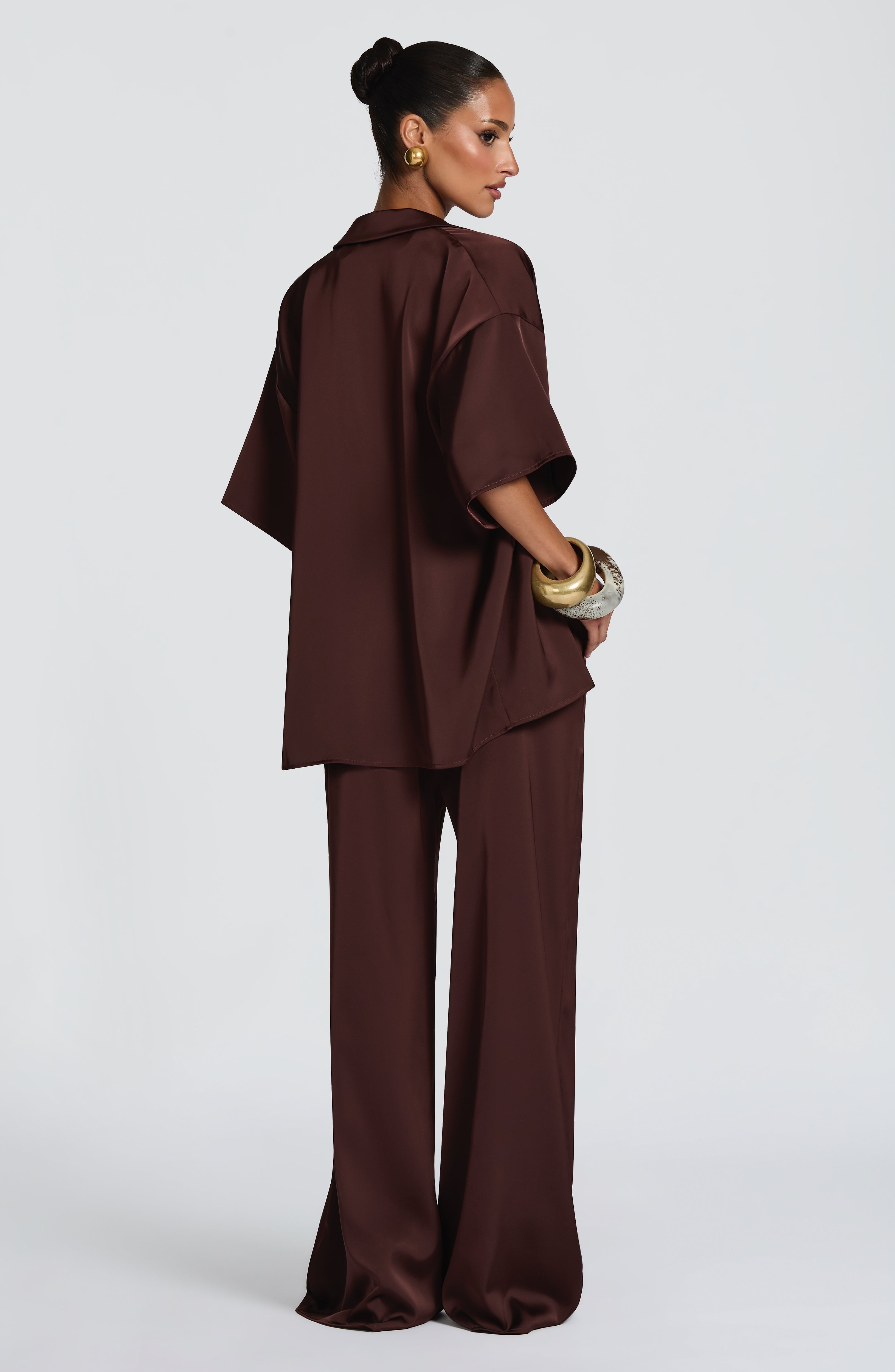 Soleil Shirt - Plum Brown