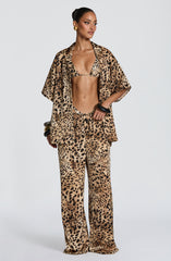 Soleil Shirt - Leopard Print