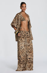 Soleil Shirt - Leopard Print