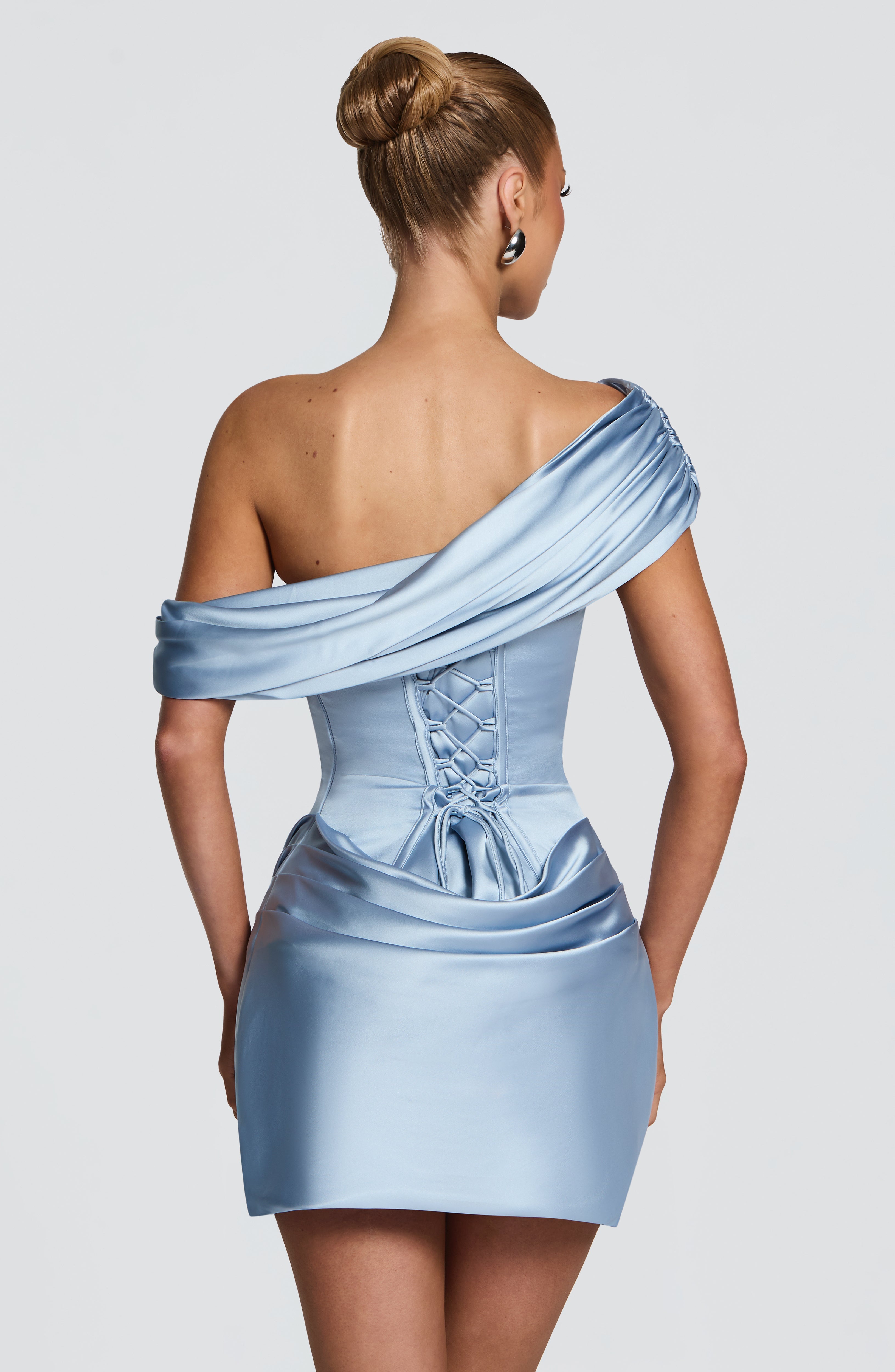 Ella Mini Dress - Glacier Blue