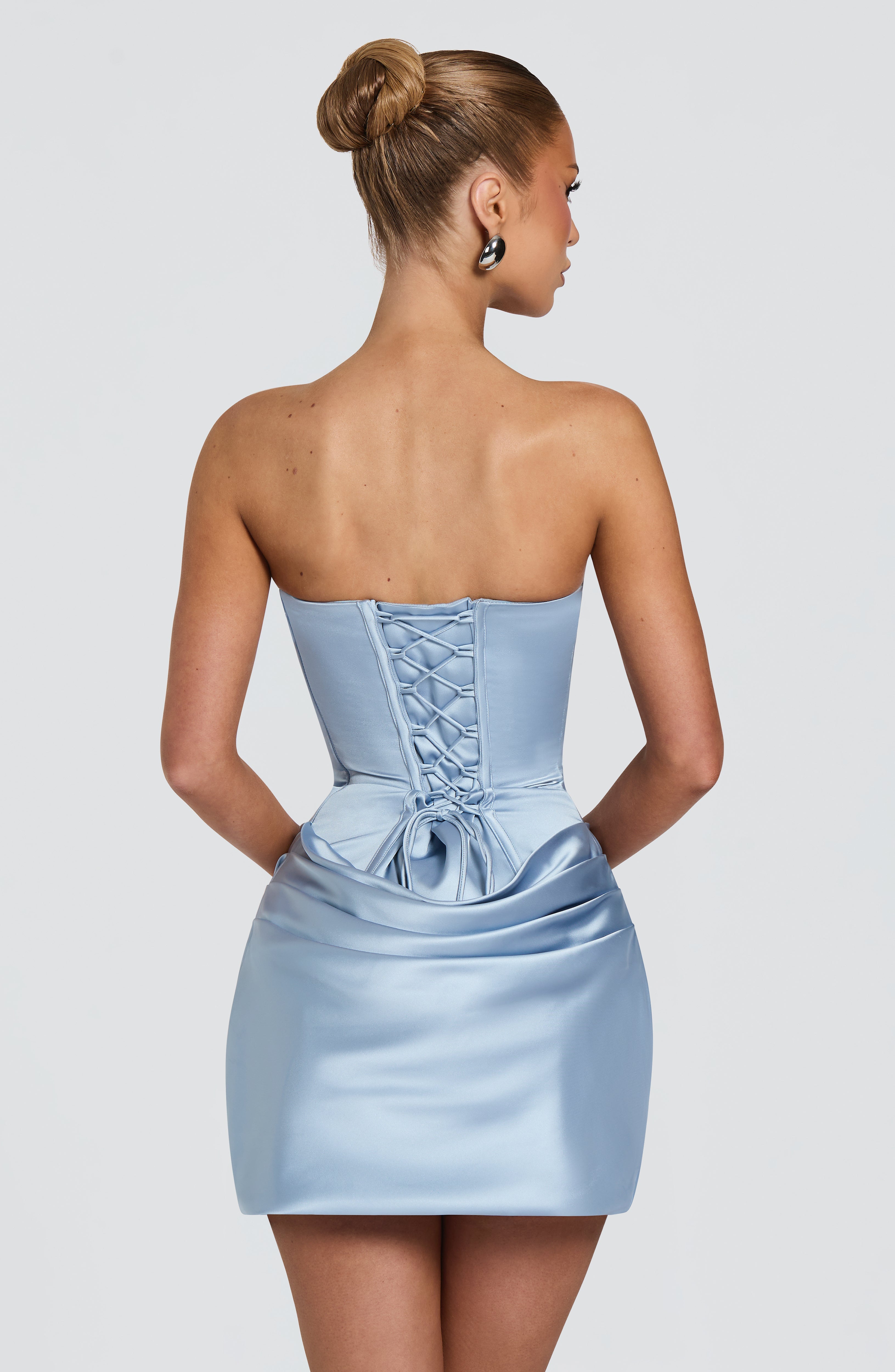 Ella Mini Dress - Glacier Blue