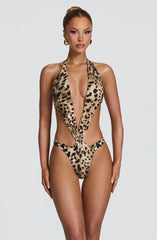 Stella Swimsuit - Leopard Print