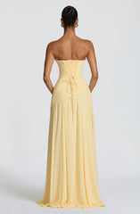 Patricia Maxi Dress - Lemon