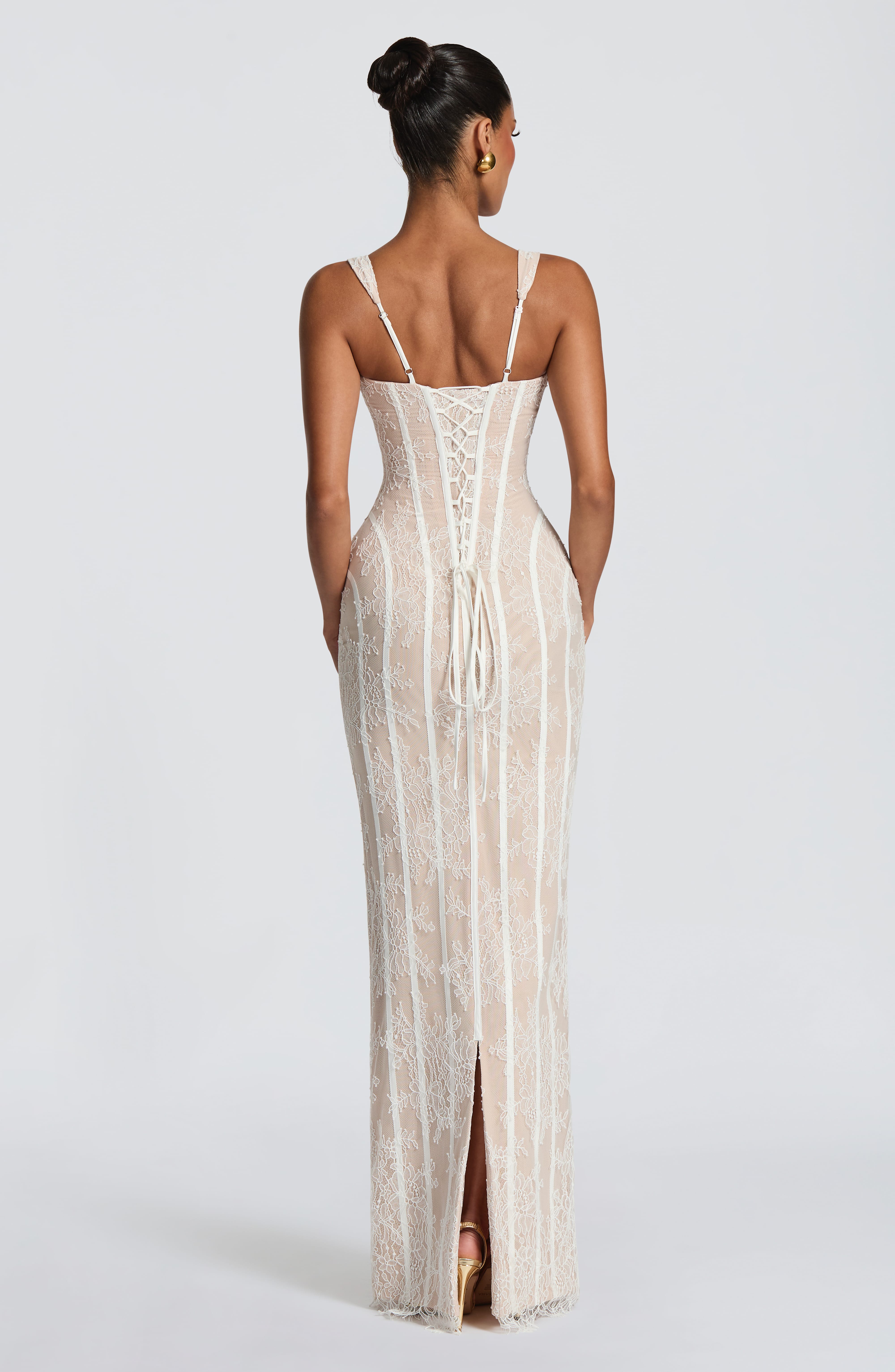 Polina Maxi Dress - Ivory