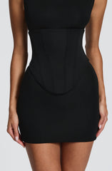Soline Mini Dress - Black